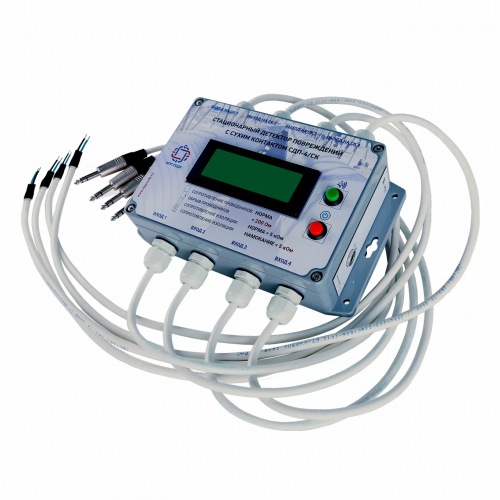 Детектор повреждений стационарный четырехканальный с сухим контактом ДПС-4АМ/СК ГОСТ Р 56380-2021 в Челябинске
