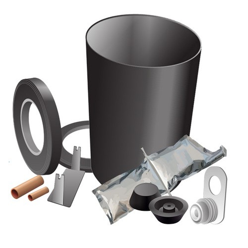 Комплект изоляции стыков в полиэтиленовой оболочке КЗС(т) 219х315х500 мм ГОСТ 30732-2020