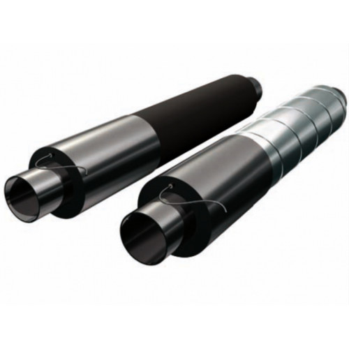 Концевой элемент трубопроводов ППУ ПЭ с закольцовкой проводников тип 1 Ст20 38х3,5х41х2200 мм ГОСТ 8732-78