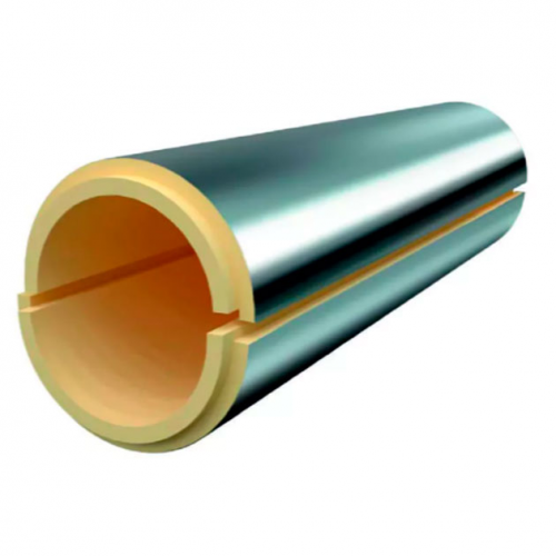 Скорлупа ППУ фольгированная для прямых участков 32х85 мм в Челябинске
