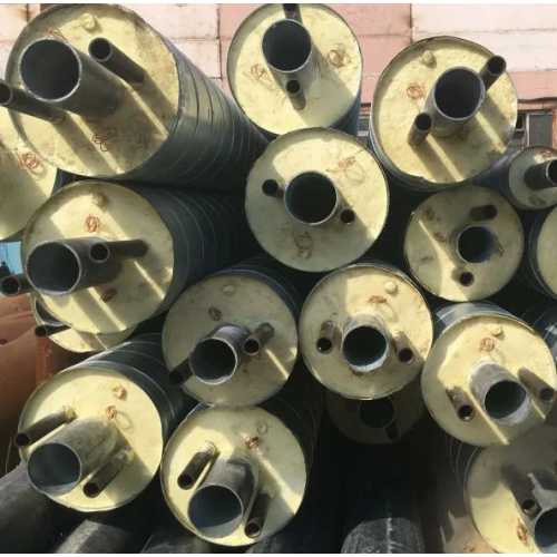 Труба в ППУ изоляции со спутником в полиэтиленовой оболочке тип 2 09Г2С Ду32 108х5 мм ГОСТ 8732-78